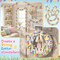3 Pieces 49 ft Easter Tinsel Garland Decorations Pastel Pink Blue Yellow Metallic Festooning Garland Glittering Sparkling for Easter Party Spring Festival Indoor Outdoor Hanging Decor Holiday